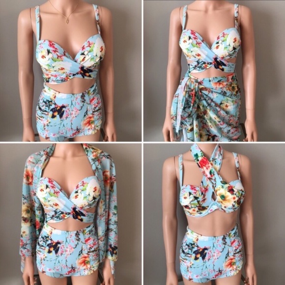 New Printed Bikini Set - Picture 2 of 2